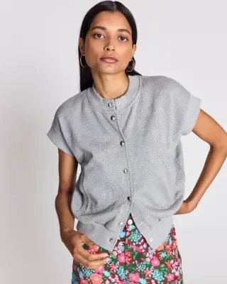 Sweat-shirt James gris