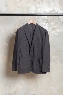 Rendez-Vous – Giacca Meccano Grafico – Grey Check