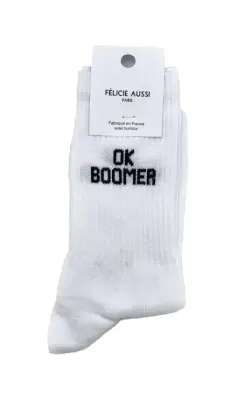 Chaussettes Ok Boomer - Félicie Aussi