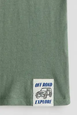 Lot de 5 T-shirts à manches longues - Beige/Off Road