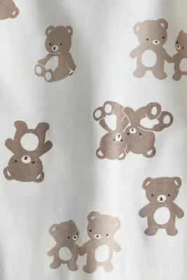 Pyjama à motif - Blanc/ours