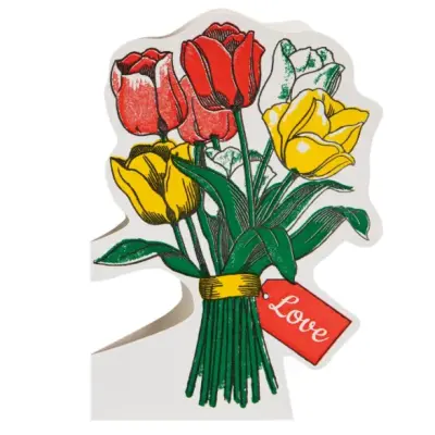 Carte de voeux Tulips