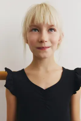 Justaucorps de sport avec jupe - Noir
