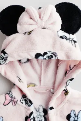 Robe de chambre en polaire - Rose clair/Minnie
