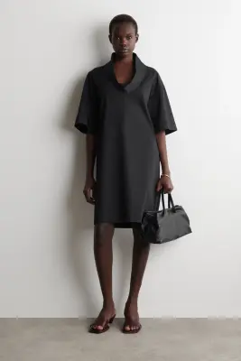 SAC CABAS BATEAU - CUIR - NOIR