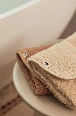 Tapis À Langer Nomade & Trousse De Soins - Boucle/biscuit