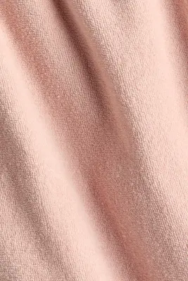 Barboteuse en coton éponge - Rose ancien clair