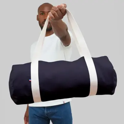 Sac polochon bleu marine