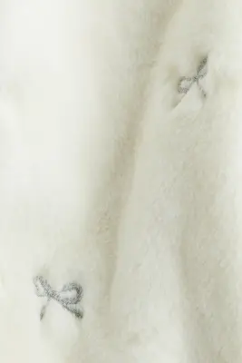 Veste duveteuse - Blanc/nœuds