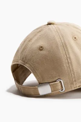 Casquette en twill avec motif brodé - Beige/Rowing Club