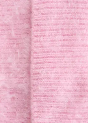 Bonnet en cachemire brossé - Rose clair