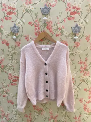 Nouveau ! POMANDÈRE Gilet Laine 8482 Antique Pink