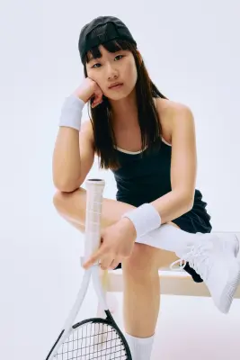 Robe de tennis - Bleu marine