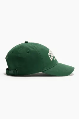 Casquette en twill avec motif brodé - Vert foncé/Chicago