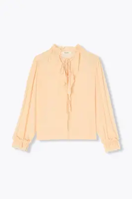Blouse en mousseline Femme