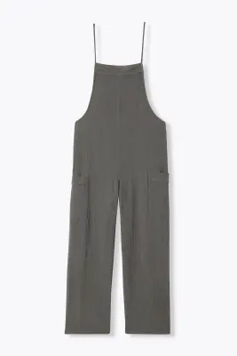 Salopette gaze de coton Femme