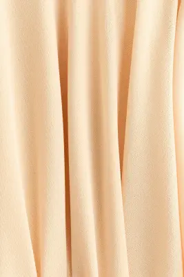 Jupe à étages avec ceinture à nouer - Jaune clair