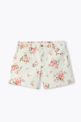 Short à fleurs Femme