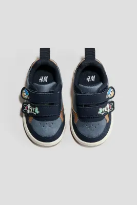 Printed trainers - Bleu marine/Mickey