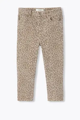 Pantalon Capri léopard Femme