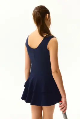 Robe de tennis DryMove™ - Bleu marine