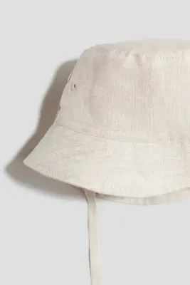 Bob en lin - Beige clair