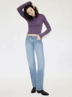 Nouveau ! RE/DONE Jean The Sanasa Authentique Indigo -50%