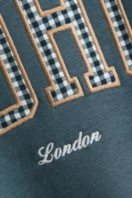Sweat avec motifs - Turquoise foncé/Soho