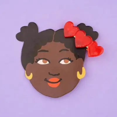 Barrette Coeur multi petit modele Coucou Suzette