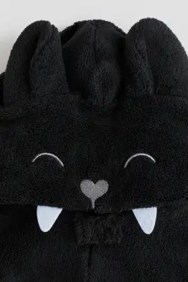 Déguisement avec cape de chauve-souris - Noir/chauve-souris