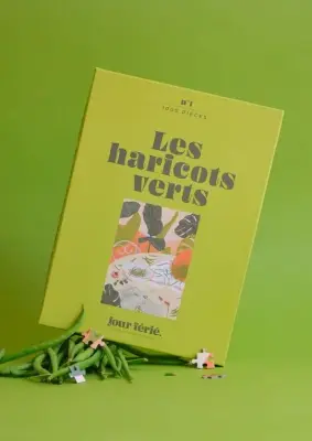 Les haricots verts - Puzzle 1000 pièces