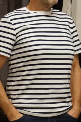 T-shirt Marinière Homme