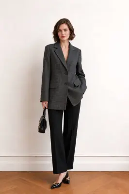 Meredith Single-Breasted Blazer