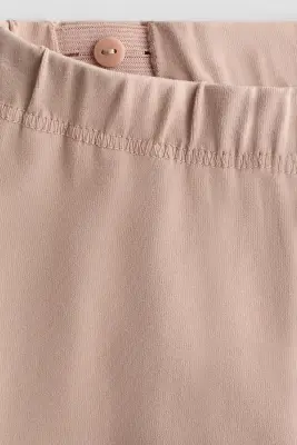 Legging en coton pima - Rose ancien clair
