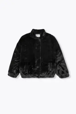 Blouson en fausse fourrure