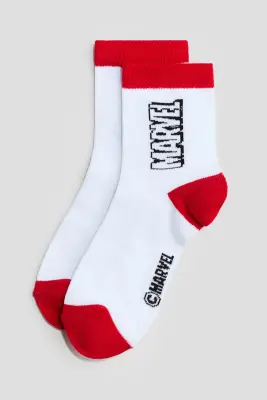 Lot de 7 paires de chaussettes - Crème/Marvel Comics