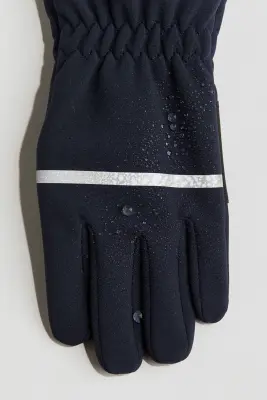 Gants déperlants - Bleu marine