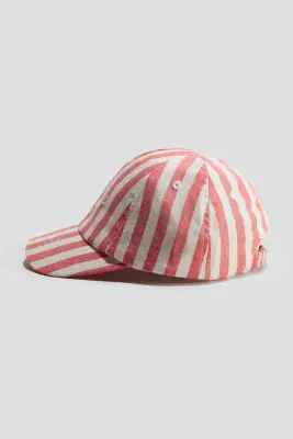 Casquette en coton - Rouge clair/Amalfi Coast