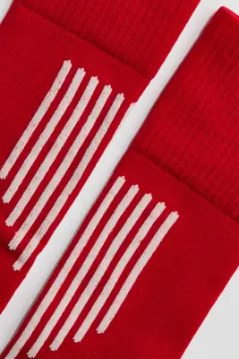 Chaussettes de football - Rouge