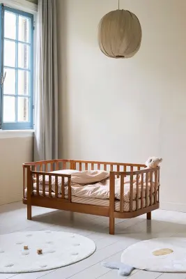 Lit Enfant Ovale - Cocoon - Noyer