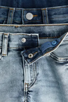 Lot de 2 Slim Fit Jeans - Bleu denim/bleu denim clair