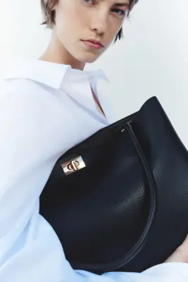 Sac porté épaule - Noir