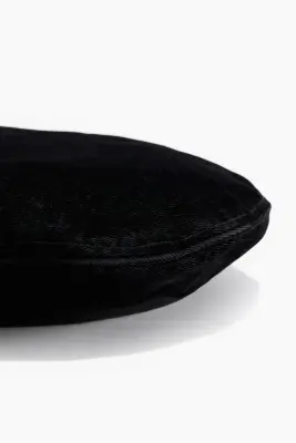 Béret en twill - Noir