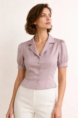 Talia Peplum Blouse
