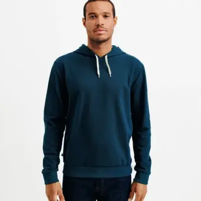 Sweat à capuche Calix bleu marine