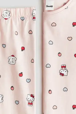 Pyjama en jersey - Rose clair/Hello Kitty