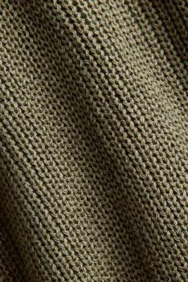 Pull demi-zippé - Vert kaki
