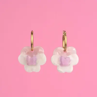 B.O Pensée rose Coucou Suzette