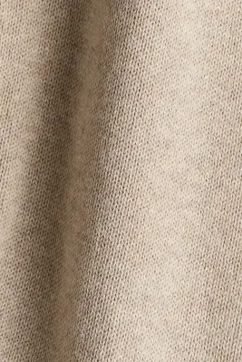 Pantalon jogger en maille fine de coton - Beige clair