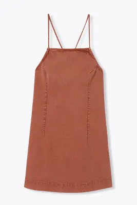 Robe courte en jean Femme